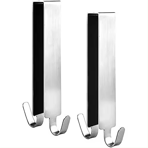 Dos Ganchos Extendidos para Puerta de Ducha, 2 por Caja - 1