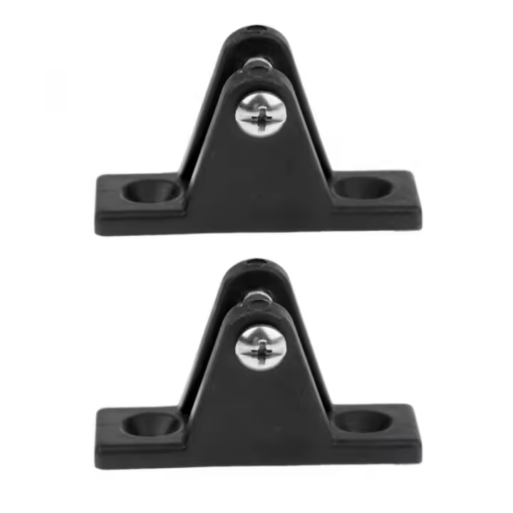 Perfeclan Montaje De Bisagra Para Barco En Nylon Con Tornillo Para Bote De Remo Marítimo Pesca Canoa Kayak Angulado - 1