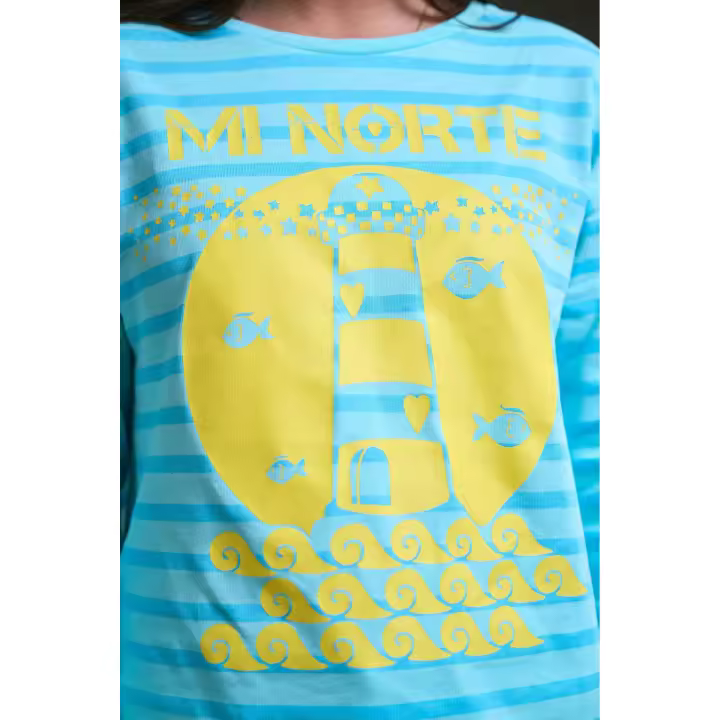 Sudadera Mi Norte de Anabel Lee. Sudadera de entretiempo, fina, ideal para entretiempo y noches de verano. - 1