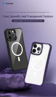 VOKAMO Funda Transparente y Borde de Color con Anillo Magnético Compatible con MagSafe para iPhone 15, iPhone 15 Plus, iPhone 15 Pro, iPhone 15 Pro Max de Alta Calidad y Muy Resistente a los Golpes - Varios Colores - details 0
