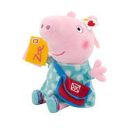 Llavero De Peluche Peppa Pig 19cm Juguete Suave De Cocinero Doctor Entregador Para Niños Decoración De Cumpleaños Regalo - details 20