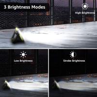 LE Luz de camping recargable, Luz de Trabajo Portátil de 1000 Luces recargable, Brilliant interior para acampar al Aire Libre with Banco de Energía de 4400 mAh, 3 Modos LED Floo - details 0