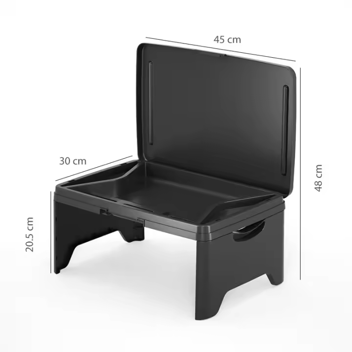 Mesa Portátil Para Laptop Plegable Soporte Para Computadora Para Sofa Cama Sala De Estar Herramientas De Lectura Y Trabajo - 1
