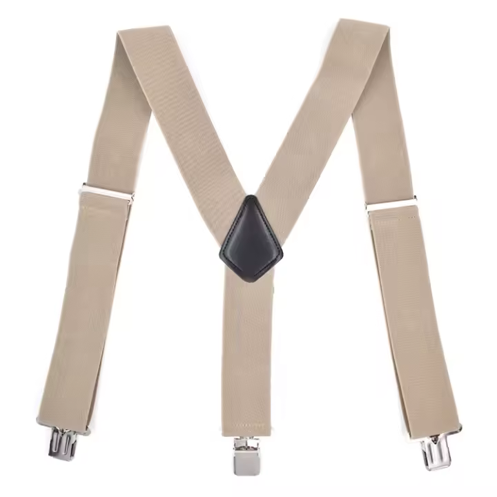 Tirantes Elásticos Hombre,Tirantes para Pantalones Ajustables,Con Cierres Resistentes y Ajustes,Tirantes - 1