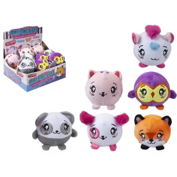 PLAY BY PLAY Peluche Squishi'Mi Serie 3, 9 cm - 1