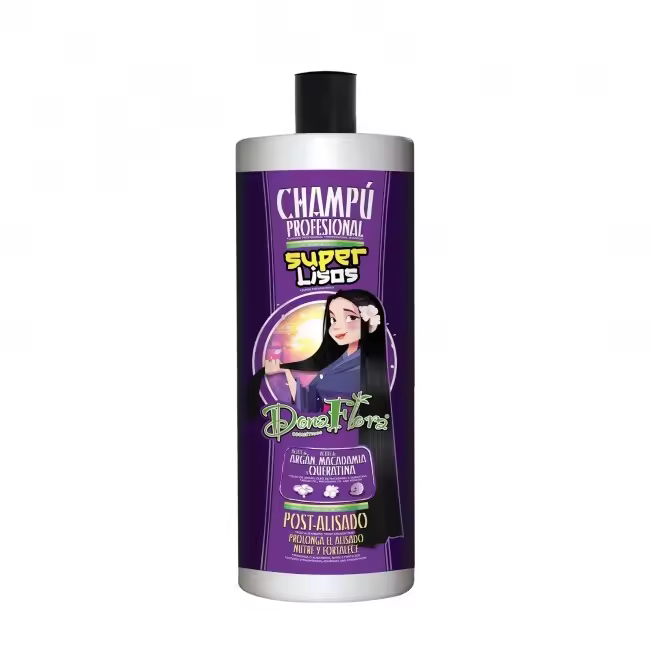 Dona flora champú post alisado super lisos 1000ml - 1