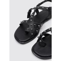 Sandra Fontán CITRUS Sandalias Planas Mujer Negro - details 1