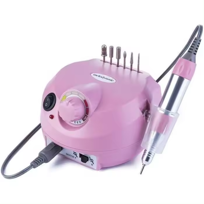 Taladro de uñas profesional MelodySusie - 30000 RPM - 6 en 1-Potente, Silencioso y sin vibraciones - 1