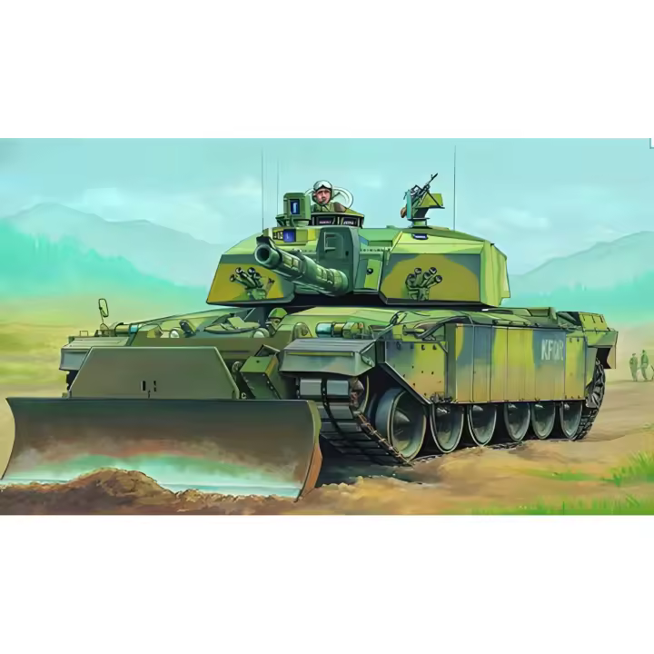 TRUMPETER 00345 BRITISH CHALLENGER 2 MBT KFOR 1/35 - 1