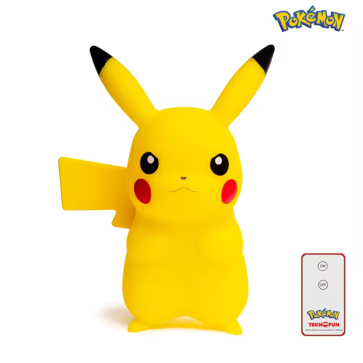 Teknofun 811372 POKÉMON PIKACHU Figura de anime Luminosa 25CM para habitación - 1
