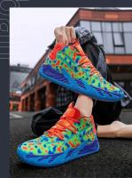 Zapatos De Baloncesto Para Hombre De Alta Calidad Antideslizantes Transpirables Con Suela De Goma Comodidad Y Estilo Deportivo - details 16