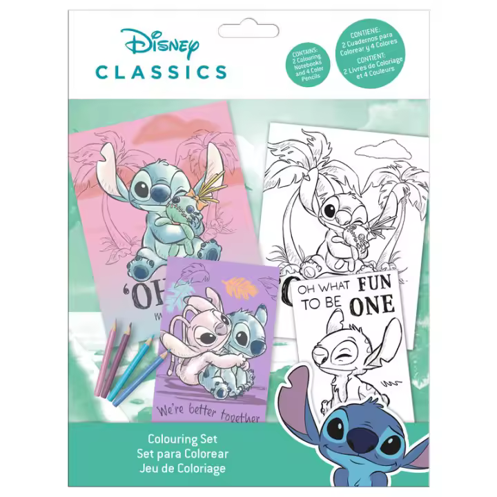 Set Colorear Stitch Disney - 1