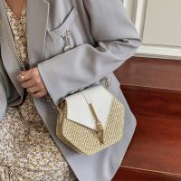 Bolso De Hombro Para Mujer Verano Moda Hecho a Mano De Paja Cruzbody Pequeño Mensajero Viaje Playa Tassel Bolso Monedero - details 13