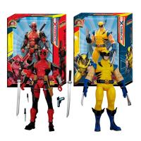 Figura De Acción Super Nueva Deadpool Y Wolverine X-Men Limitada Guardias Del Galaxia Juguete De Dibujos Animados Para Niños Regalo De Navidad - details 0