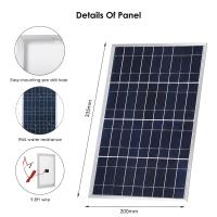 Kit De Panel Solar De 600W Completo 12V Polícrata USB Poder Portátil Para Exteriores Recargable Generador Solar Para El Hogar - details 1