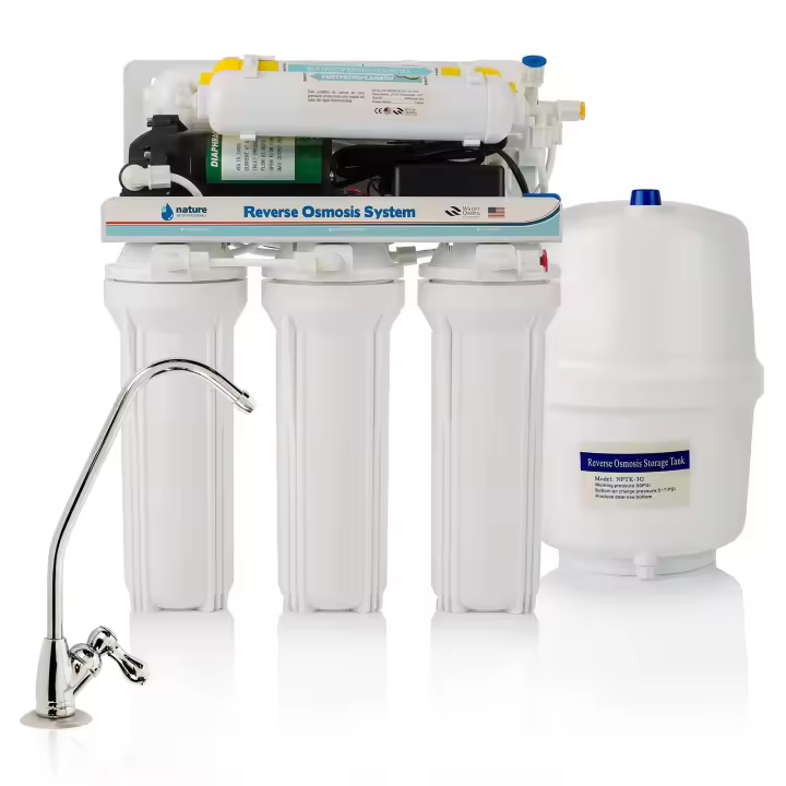NATURE WATER PROFESSIONALS EQUIPO OSMOSIS INVERSA 6 ETAPAS STANDARD CON BOMBA - 1