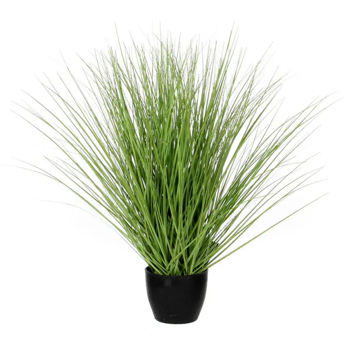 HIERBA VERDE PVC CON MACETA - 1