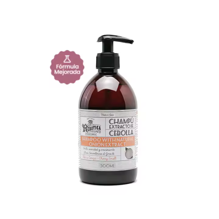 MI REBOTICA CHAMPU CON EXTRACTO DE CEBOLLA OLOR A CEREZA 500 ML - 1