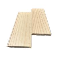 MADERTERRANEO Pack 10 lamas revestimiento de madera natural en friso de pino 16x95x2000 mm - details 1