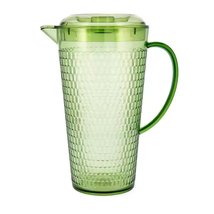 Jarra Quid VIBA con Tapa Poliestireno 2,4L Verde - Saludable y Resistente - 1
