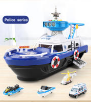 Juguete De Barco De Simulación QWZ De Tamaño Grande Con Música Y Luz Vehículo Inercial Para Niños Regalo Ideal Para Niños De 4 a 12 Años - details 11