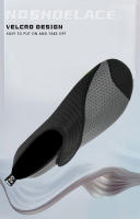 Zapatos De Agua Para Hombres Mujeres Y Niños Quick Dry Sensación De Calzado Descalzo Para Natación Vela Surf TPR Upper Stitching Closure Hook & Loop - details 6