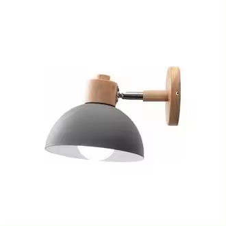 Aplique Murale Bois E27 Vintage Industrielle, Lámpara Interior para Salón/Cocina - 1