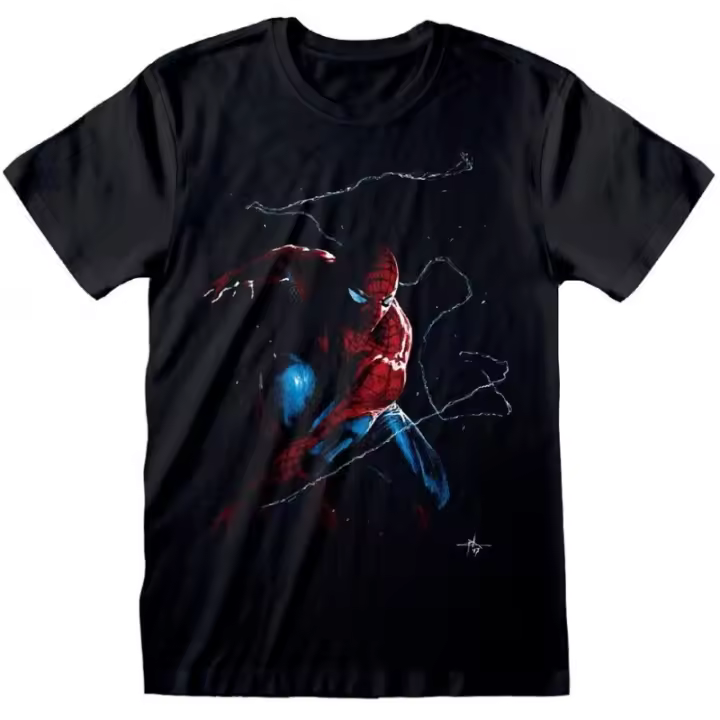 Camiseta Spiderman Negra - 1