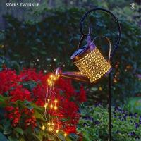 Farol De Jardín Solar LED Con Botella De Riego Impermeable Para Decoración De Vila Camino Patio Jardín Fuente De Luz LED Solar - details 7