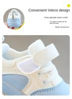 Zapatos De Caminar Para Bebé Niño Y Niña Suaves Antideslizantes Casual Transpirables Con Suela De TPU Y Lining De Algodón Zapatos De Verano Para Niños Y Niñas - details 4