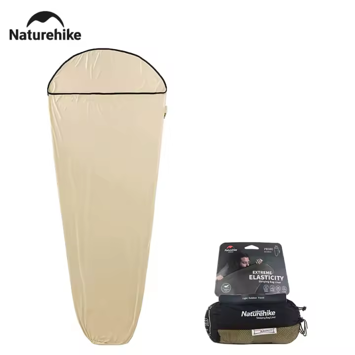 Naturehike Saco De Dormir Ultraligero De Verano a Invierno Mummy Quilt Liner Portátil Para Camping Y Uso En Bolsillo Tamaño 200x80cm - 1
