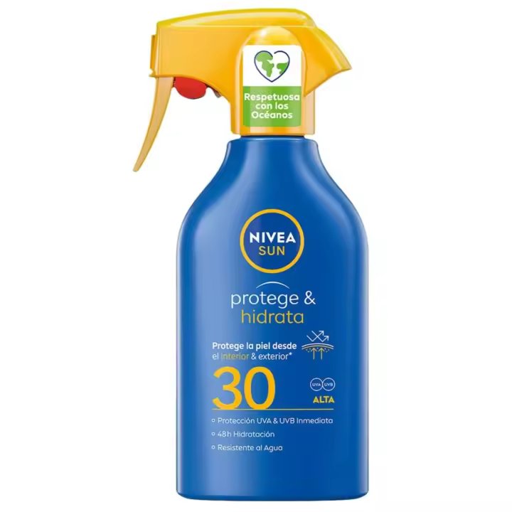 Nivea Sun Spray Protección Solar Protege & Hidrata Protección FP30+ Resistente al agua - 1