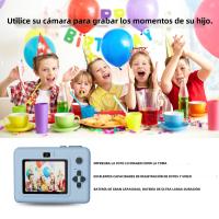 Cámara Instantánea Portátil Para Fotografía Mini Impresora HD 2.8 Pulgadas Vídeo Digital Juguete Regalo Con Batería De 1500mAh - details 10