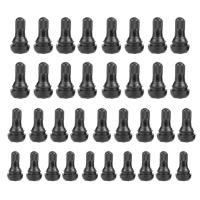 Tubos De Goma Negros Para Ruedas De Motocicleta ATV Y Coche Valvulas De Neumáticos Sin Cubierta Pack De 10/25 Pcs TR412 - details 0