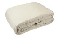 Colcha Boutí Azara Beige Liso de Fundeco: Acolchado Fino, Tacto Soft Touch y Diseño Elegante para Camas de 90, 135, 150 y 180 cm en Varios Colores - details 2