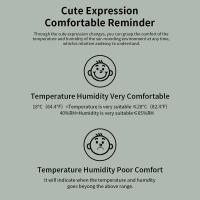 Sensor De Temperatura Y Humedad Inteligente Tuya Con Pantalla LCD Termómetro Higrómetro Mini Control Remoto Por App Para El Hogar - details 3
