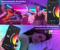 Tira De Luz LED Tuya 220V 5050 Wifi Bluetooth Adhesiva Flexible Iluminación LED 12V Para El Hogar Compatible Con Alexa Y Google Home - details 6