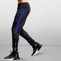 Pantalones De Correr Para Hombre Fitness Gimnasio Entrenamiento Deportes Bottoms De Running Sudaderas Talla True Elastic Waist Quick Dry Transpirables Absorbentes De Sudor - details 3