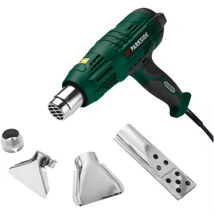 PARKSIDE PHLGD 2000 B2 – Pistola de Aire Caliente Profesional 2000W con Pantalla LCD - 1