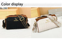 Bolso De Hombro Para Mujer De Lujo De Diseñador Famoso Bolso Bandolera Moda Cuadros Trendy Material PU Con Cierre De Cremallera - details 3