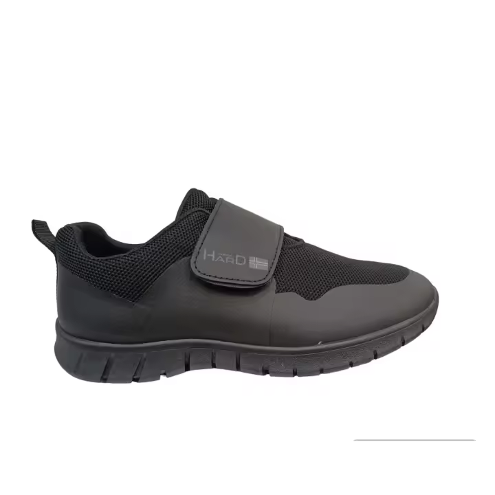 Zapato Deportivo Velcro para Trabajar/hostelería, Mujer Negro - 1