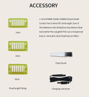 Afeitadora Eléctrica MLG Para Hombres Y Mujeres Trimmer Portátil USB Cuchilla T-Shaped Washable Para Barba Axilas Y Cuerpo - details 9