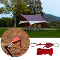 Cuerda De Acople Rápido Para Tienda De Campaña 5M Ajustable Con Pulley Reflectante Líneas De Hombre Para Exteriores Accesorios De Camping - details 7