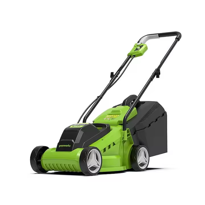 Greenworks Tools Cortacésped inalámbrico GD24LM33 (Li-Ion 24V 33cm Ancho de corte con batería de 2 Ah y cargador) - 1