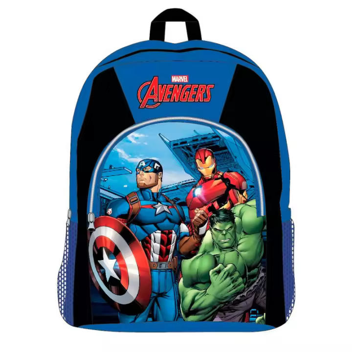 Mochila Los Vengadores Avengers Marvel 40cm. Mochila ergonómica con amplio espacio. Diseño resistente y versátil para llevar tus pertenencias con estilo. - 1