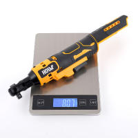 Llave De Impacto Eléctrica Sin Cable 20V 3/8 Pulgada Destornillador Angular Herramienta De Ratcheting Compatible Con Batería Makita - details 6