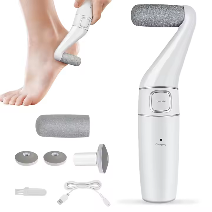 Herramienta de pedicura Eléctrica 2 en 1, plidor de uñas, herramienta de manicura de pedicura recargable de velocidad ajustable - 1