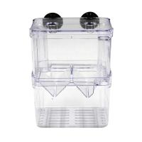 Incubador De Acuario Multifuncional Para Crecimiento De Peces Transparente 1L Con Doble Capacidad Para Guppies Y Reproducción De Peces - details 16