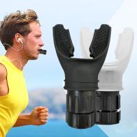 Entrenador De Respiración Deportiva Portátil Con Regulador De Intensidad Ajustable Mejora La Capacidad Pulmonar Y Fuerza Abdominal - details 18