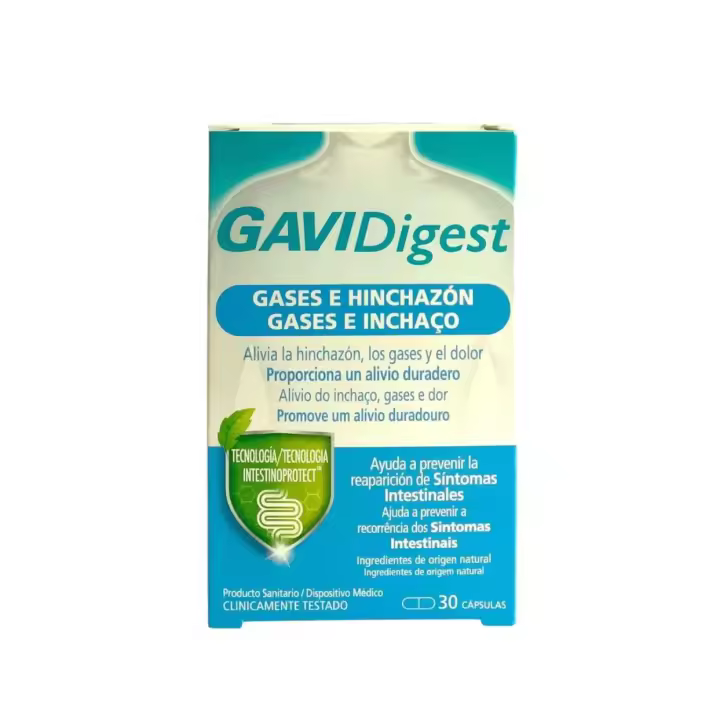 GaviDigest Gases e Hinchazón – Alivio Digestivo Natural y Seguro - 1